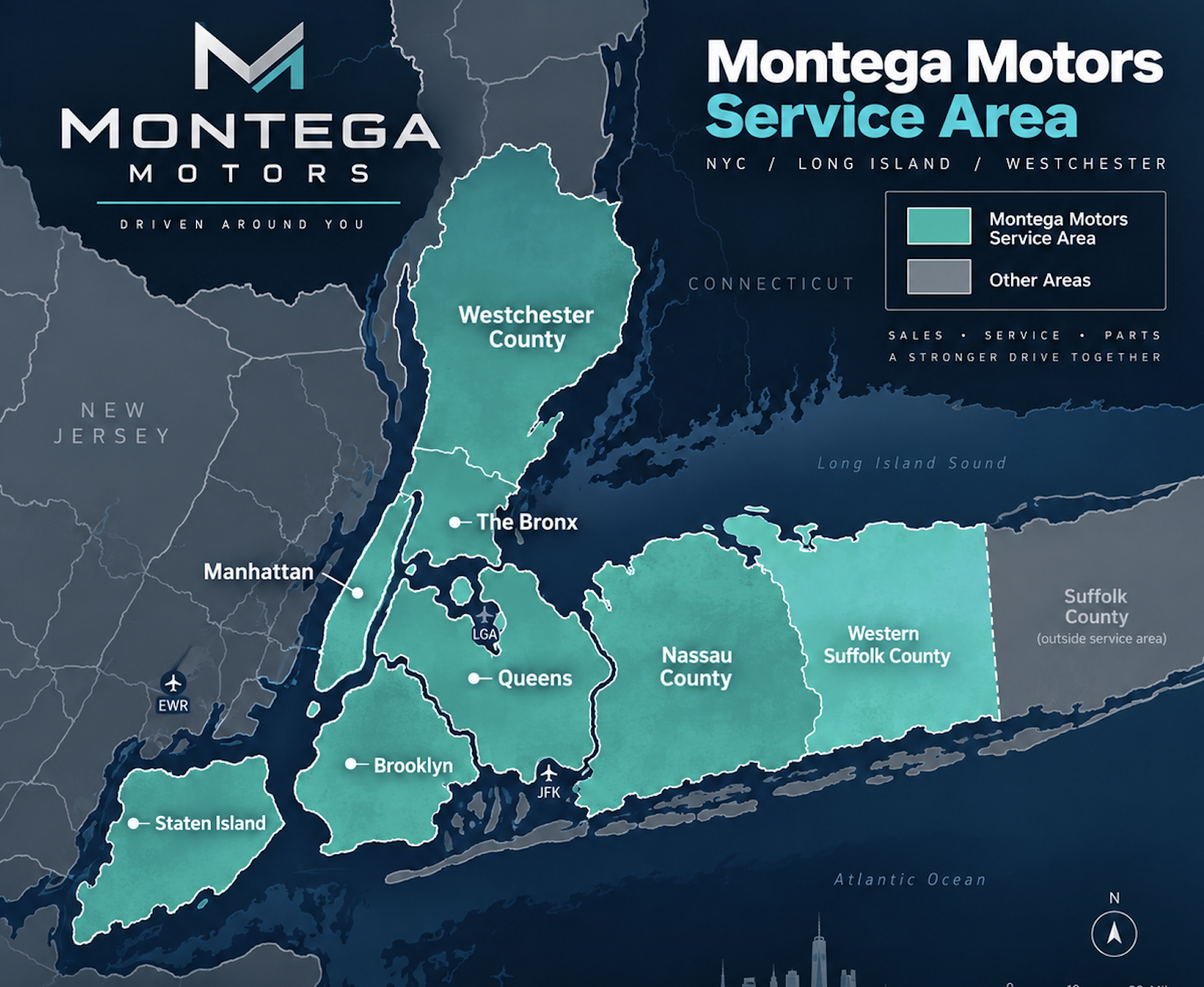 New York City service area