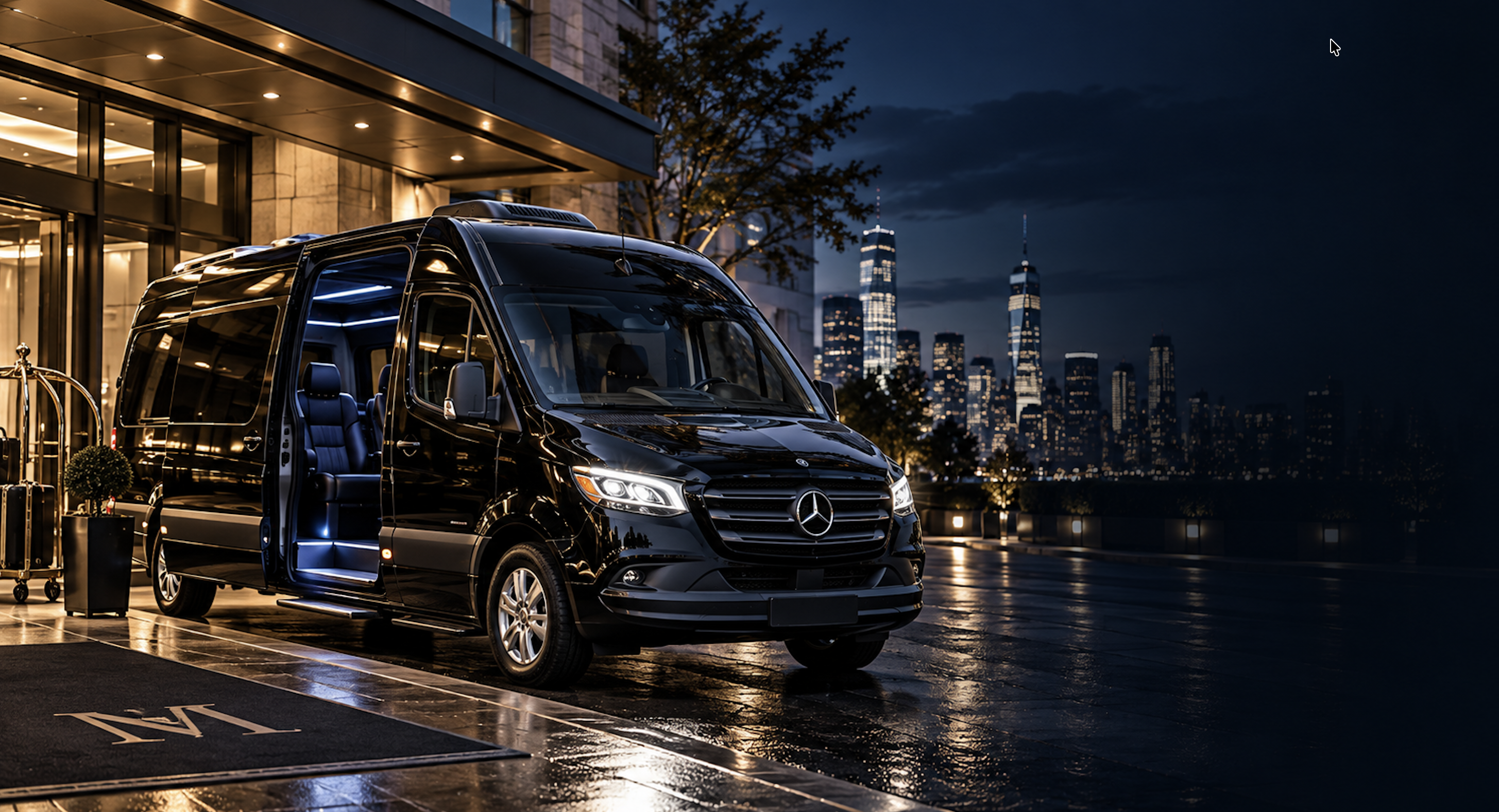 Montega Motors Mercedes Sprinter chauffeur service